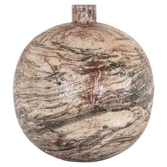 Vaza decorativa din Metal Bej D44xH48cm Devana Richmond interiors