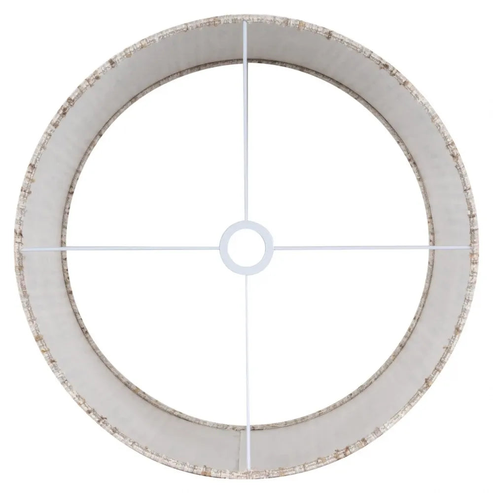 Abajur din Stofa Crem D50xH38cm Filou  Richmond interiors