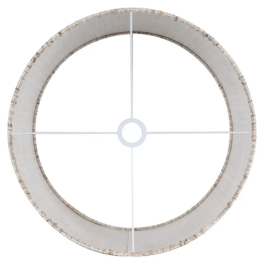 Abajur din Stofa Crem D50xH38cm Filou  Richmond interiors