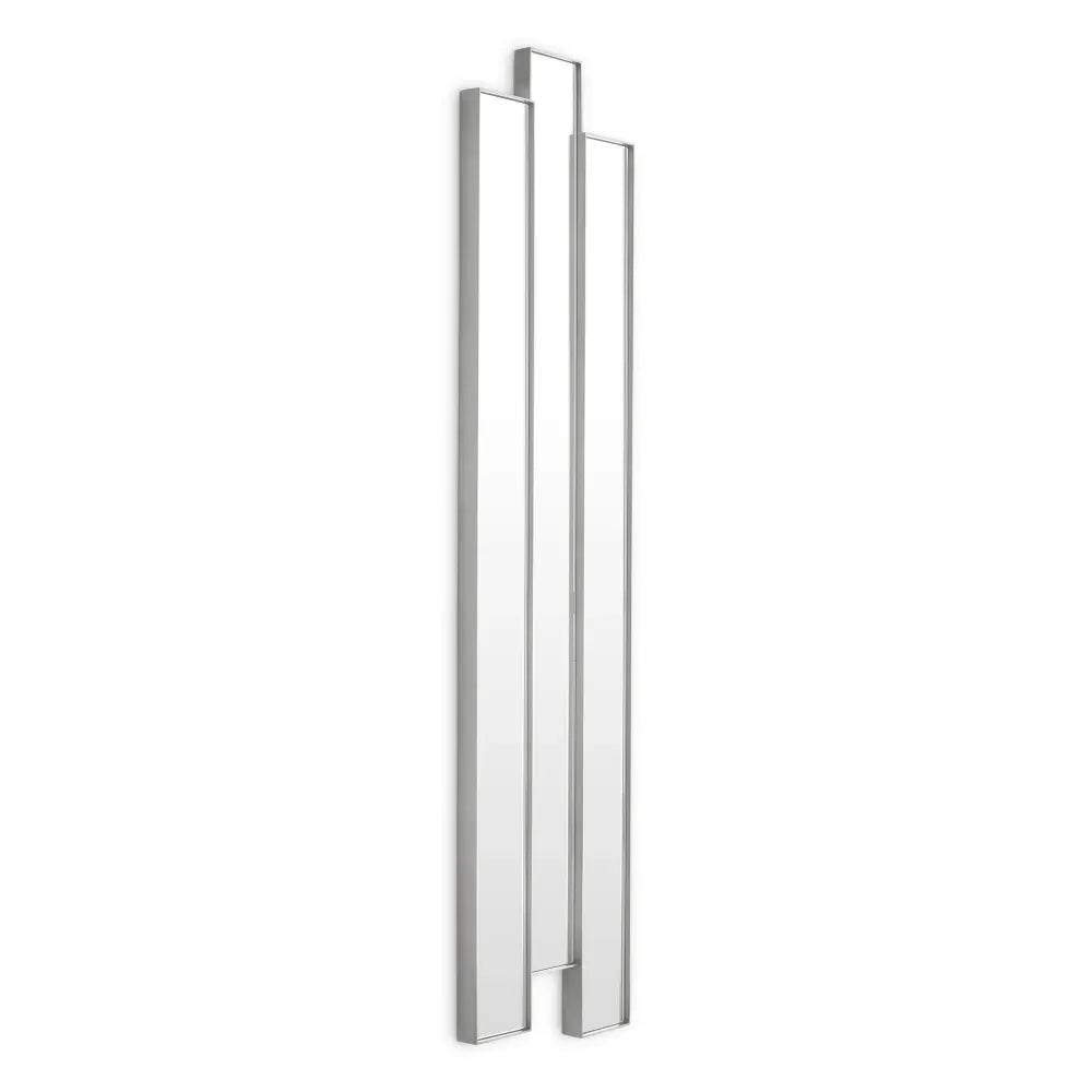 Oglinda cu rama din Metal Argintiu L47.5xH194cm Novella Eichholtz