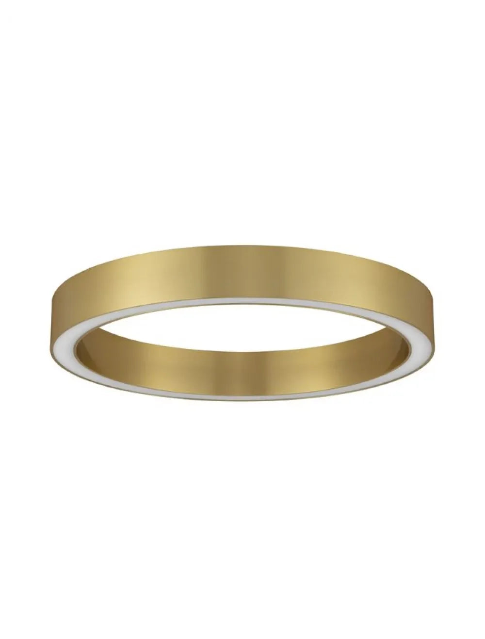 Plafoniera structura din Aluminiu Bronz si abajur din Acrilic Alb H7.8xL60cm IP20 40W 2153lm 3000k STING