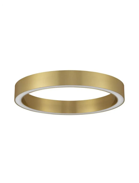 Plafoniera structura din Aluminiu Bronz si abajur din Acrilic Alb H7.8xL60cm IP20 40W 2153lm 3000k STING