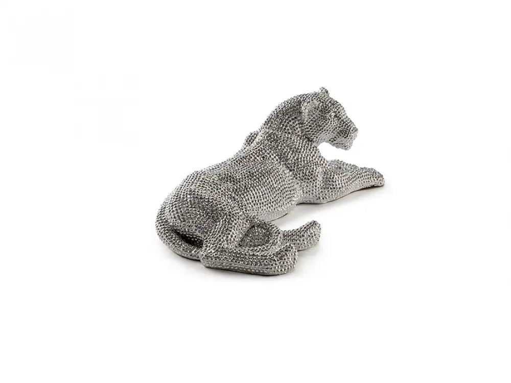 Figurina decorativa din Polirasina Argintiu L64xH22cm Leona