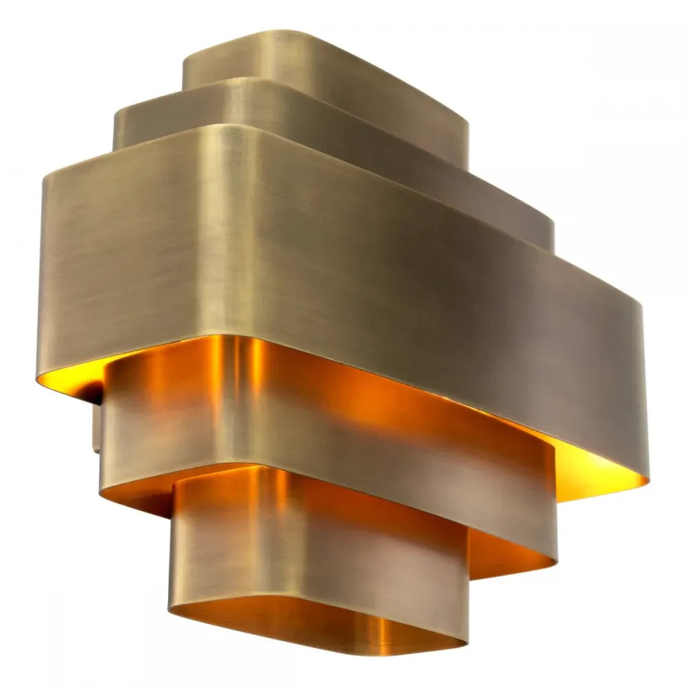 Aplica de perete din Metal Alama H31xL38cm Pegaso Eichholtz