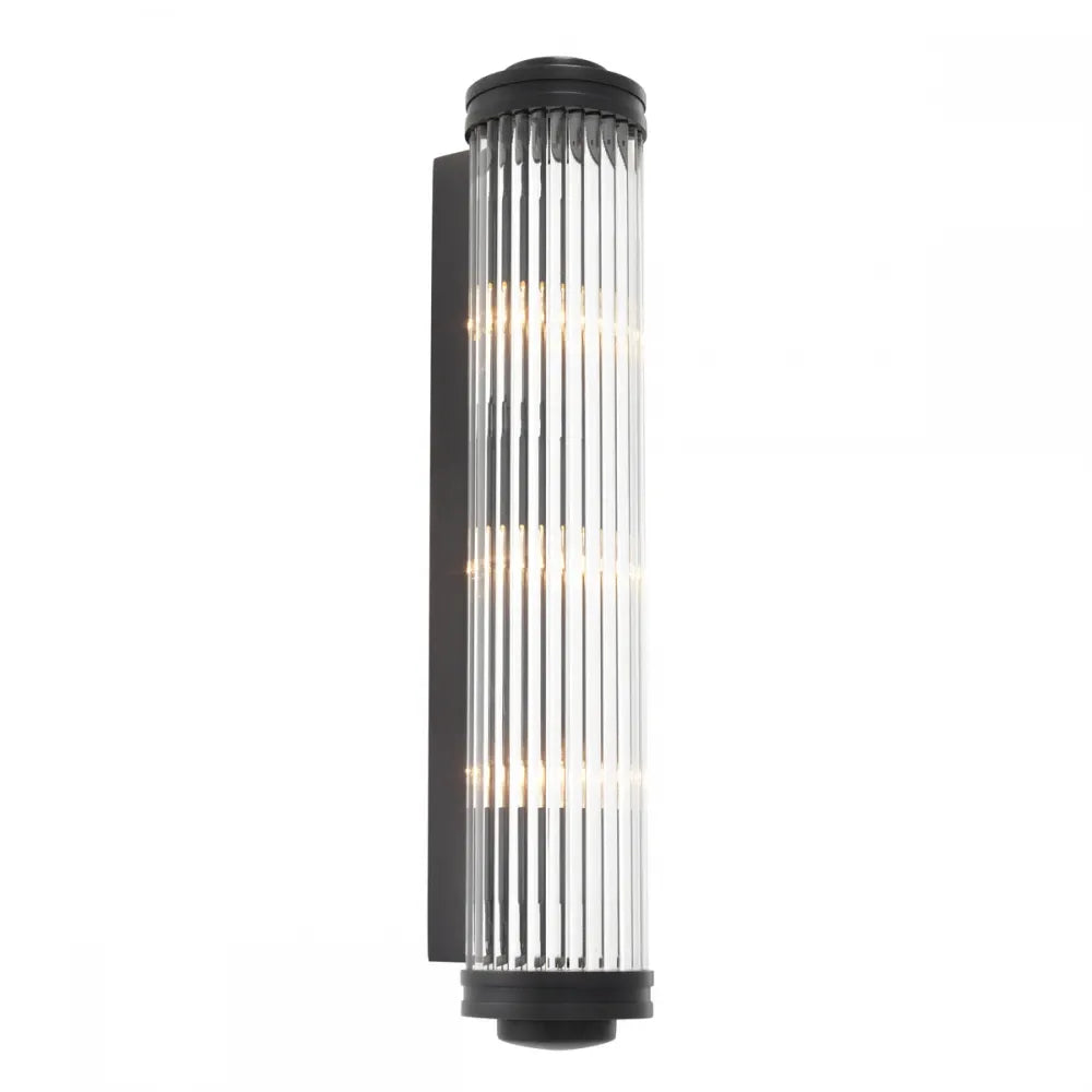 Aplica de perete din Metal Bronz si Sticla Transparent H60xL11cm Gascogne XL Eichholtz