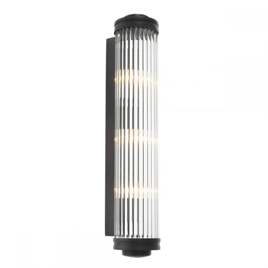 Aplica de perete din Metal Bronz si Sticla Transparent H60xL11cm Gascogne XL Eichholtz