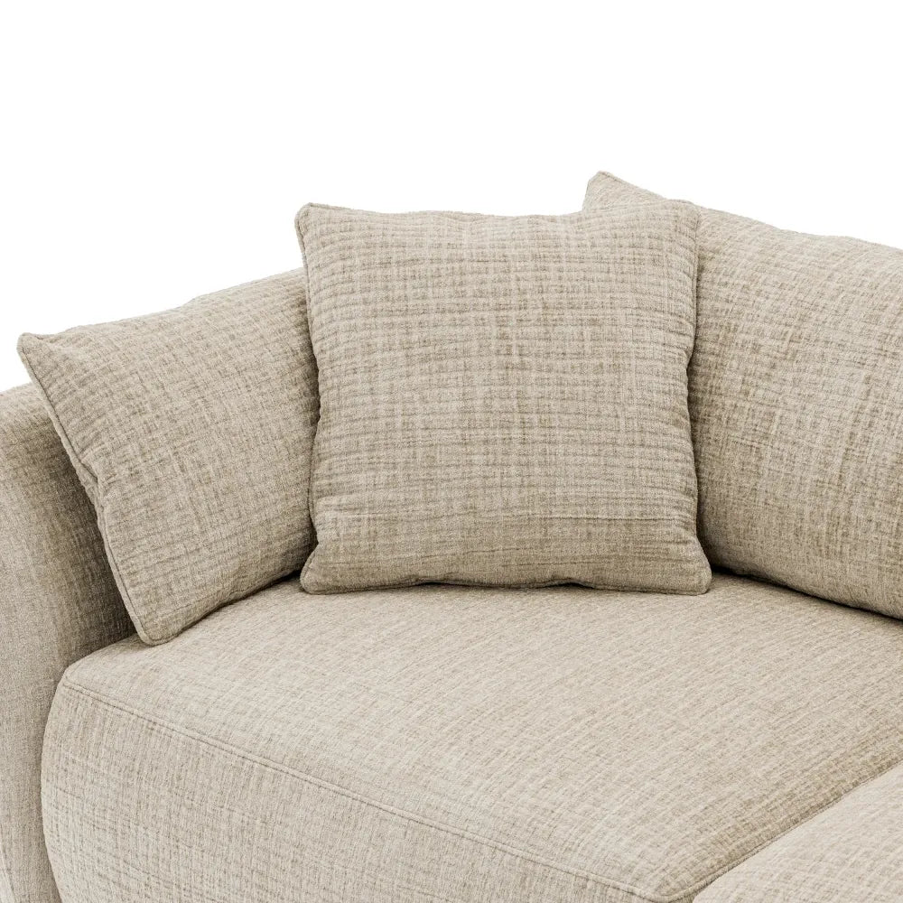 Canapea tapitat cu Stofa Alvyn Crem L234xA112xH78cm Zevron Eichholtz