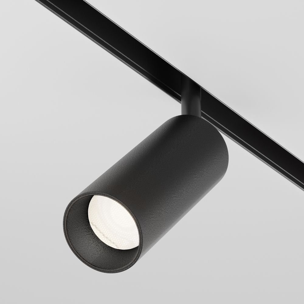 Spot pentru sina magnetica Exility din Aluminiu Negru 12W 900lm k L13xH19cm Focus LED