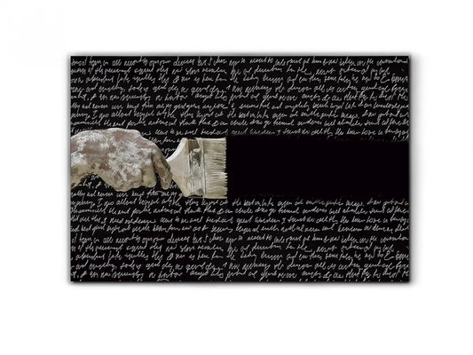 Tablou Abstract pe Sticla securizata Multicolor L180xH120cm Poesia