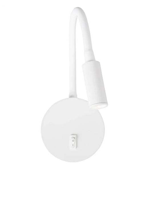 Aplica de perete din Aluminiu Alb H44xL10cm IP20 3W 190lm 3000k JACO
