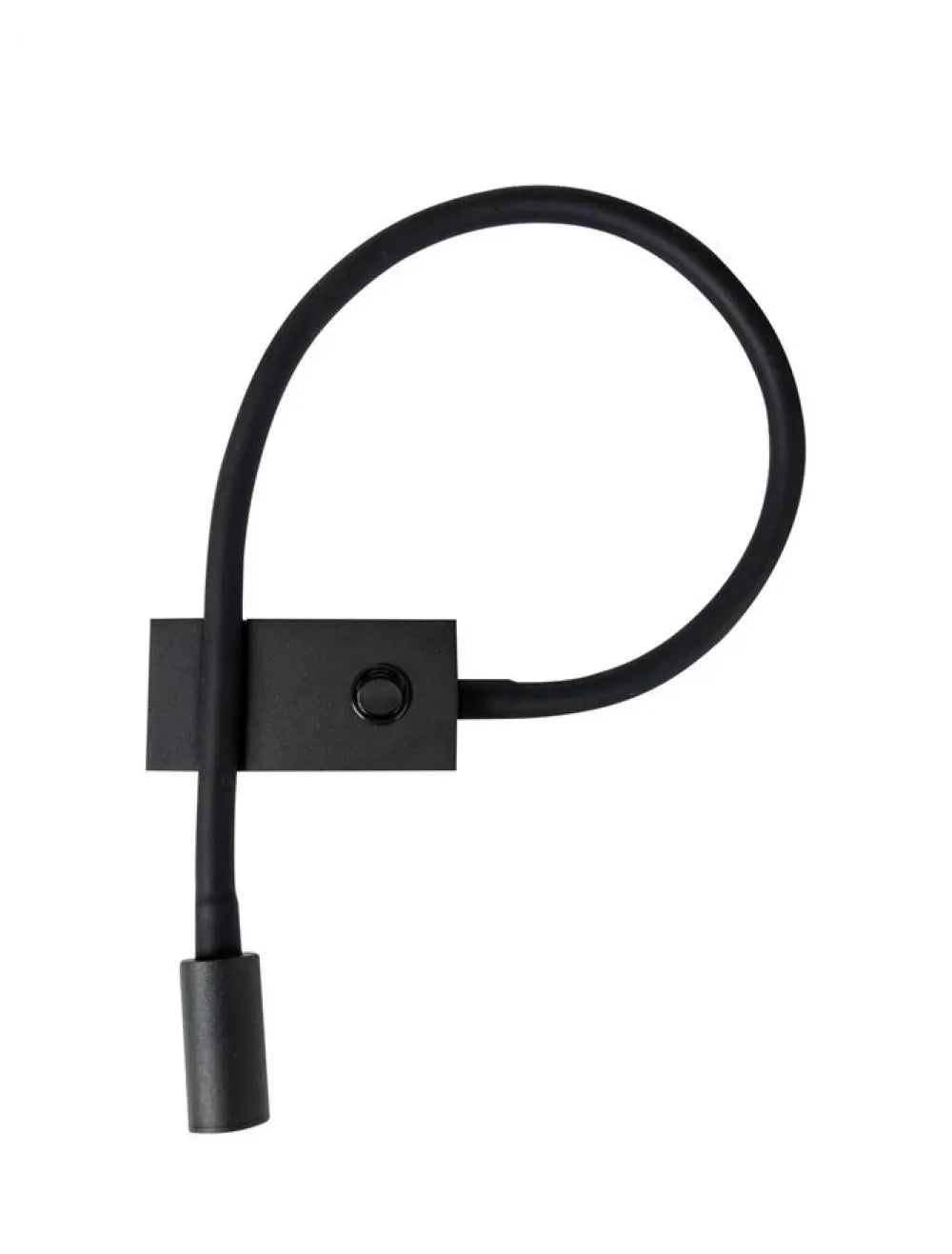 Aplica de perete din Aluminiu Negru H26.7xL22.3cm IP20 3W 190lm 3000k GENEVA