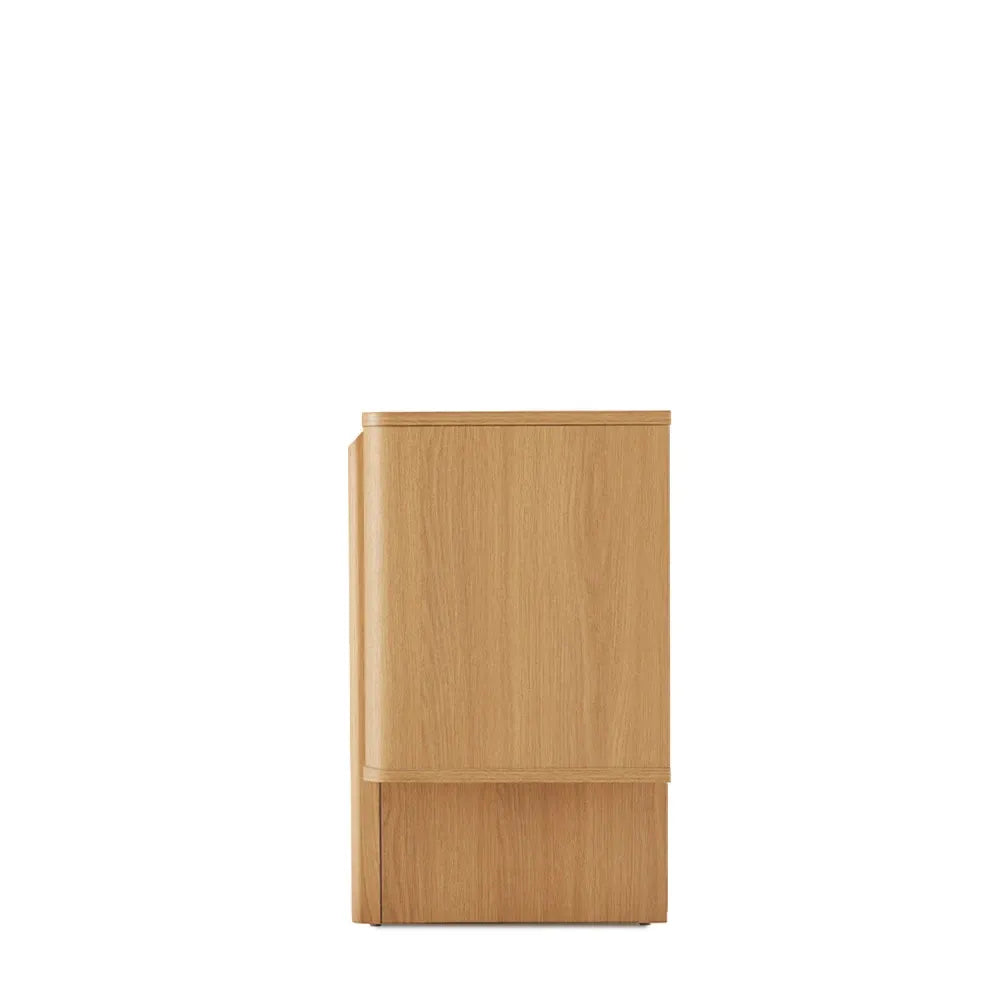 Noptiera cu sertar Sidney de culoare natural L60xH60cm