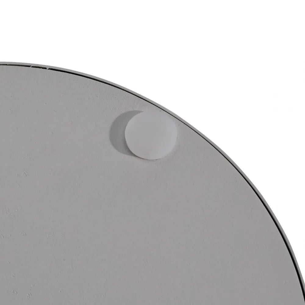 Masuta laterala de exterior din Metal Bej deschis L35xH48.3cm Quinn Richmond interiors
