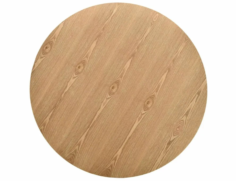 Masa rotunda din MDF+Furnir Maro D120xH74cm Rosalia