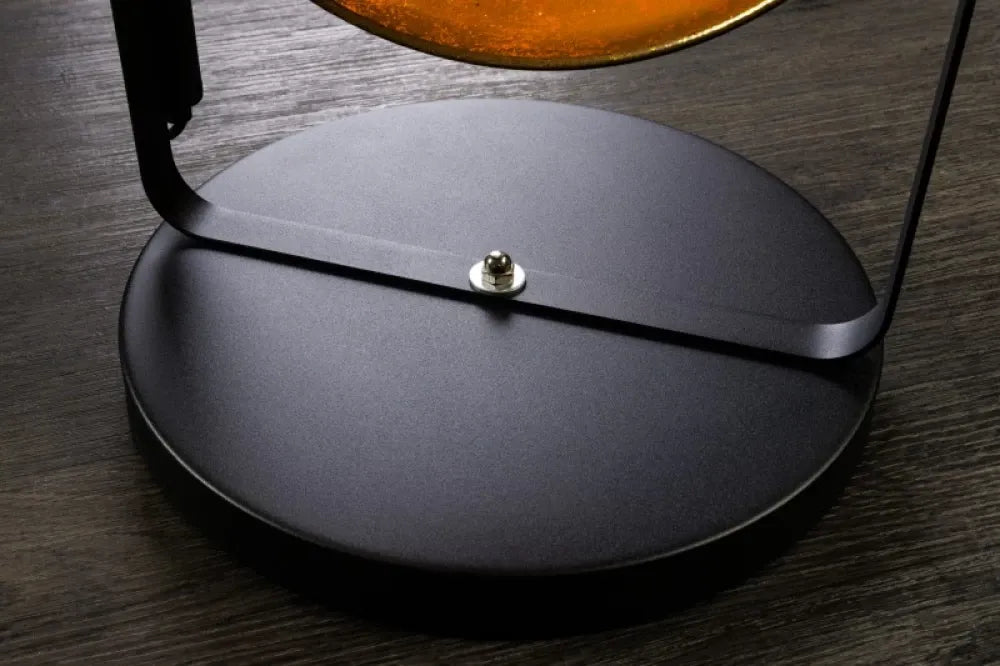 Lampa de podea din Metal Negru/Auriu H130xL37cm Studio