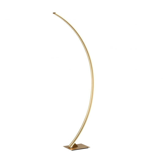 Lampa de podea din Metal Auriu cu LED L62x20xH150cm Arcus