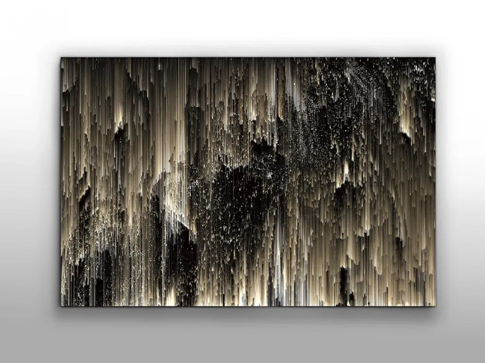 Tablou Abstract pe Sticla securizata Multicolor L180xH120cm Aurora Boreal