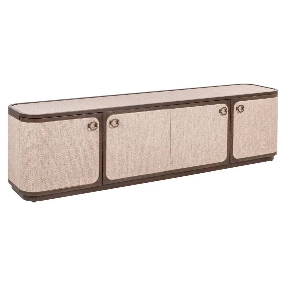 Comoda TV din Lemn/In Auriu/Bej Maro/Bej L190xH50cm Willox Richmond interiors