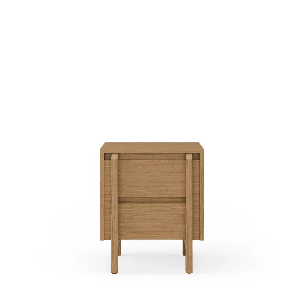 Noptiera cu sertare Pacific de culoare stejar L40xH48cm