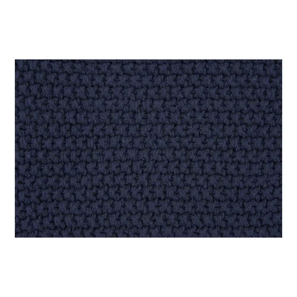 Perna decorativa din Bumbac Albastru 45x45cm Santos