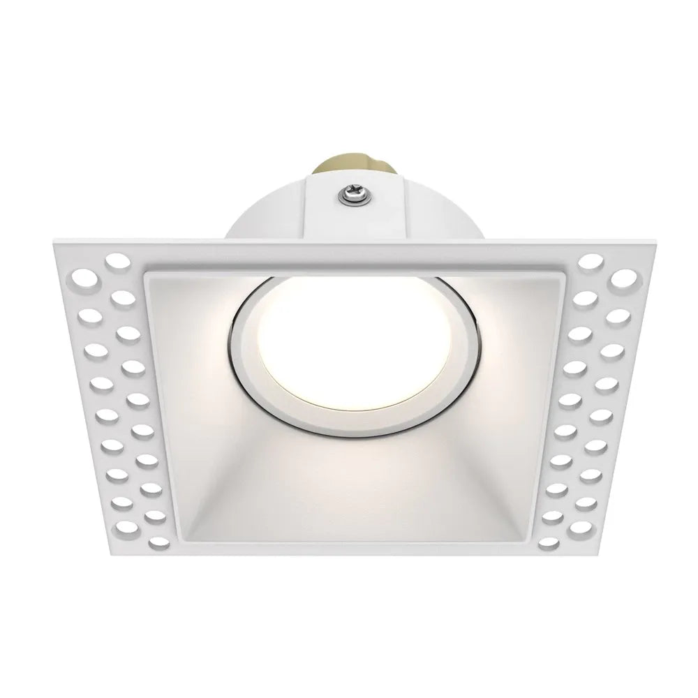 Spot incastrat din Aluminiu Alb H4xL11cm IP 20 GU10 50W Dot