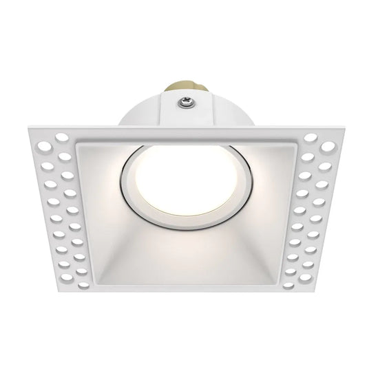 Spot incastrat din Aluminiu Alb H4xL11cm IP 20 GU10 50W Dot