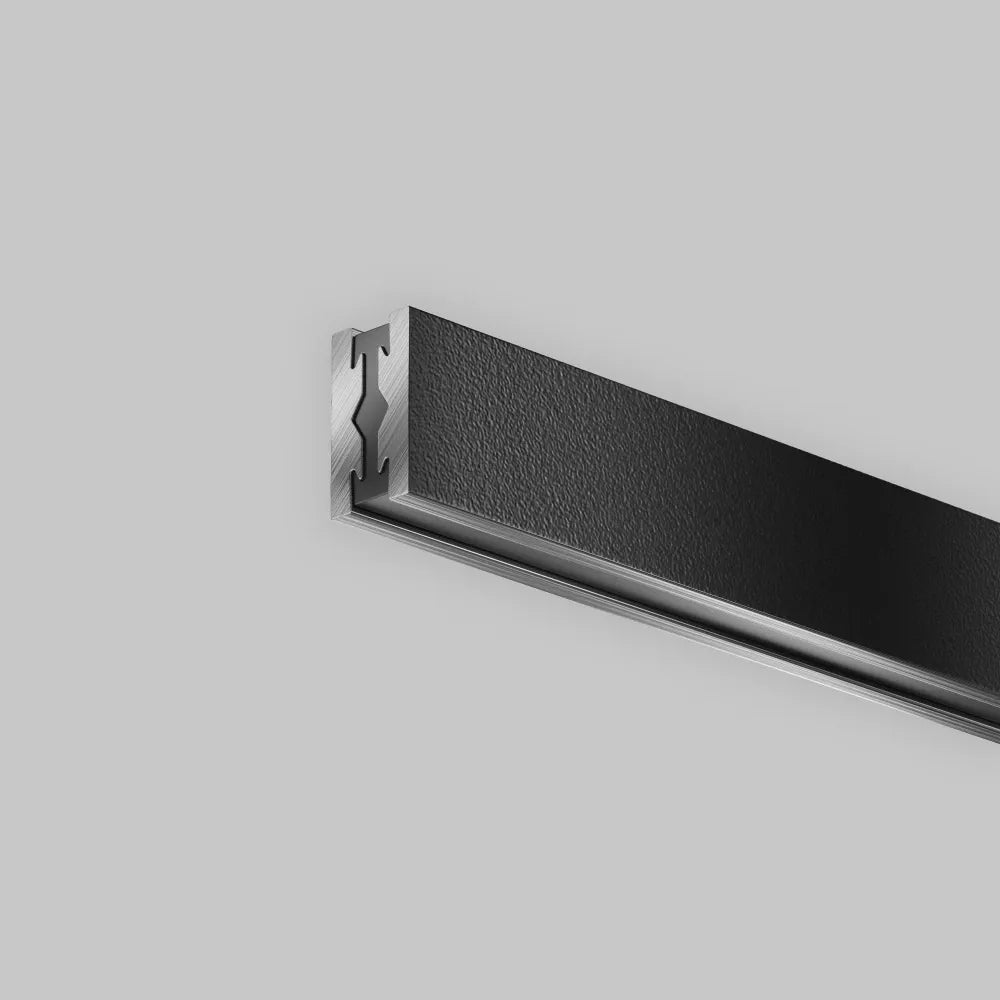 Sina 2 metru Flarity din Aluminiu Negru H1.5xL200cm Flarity