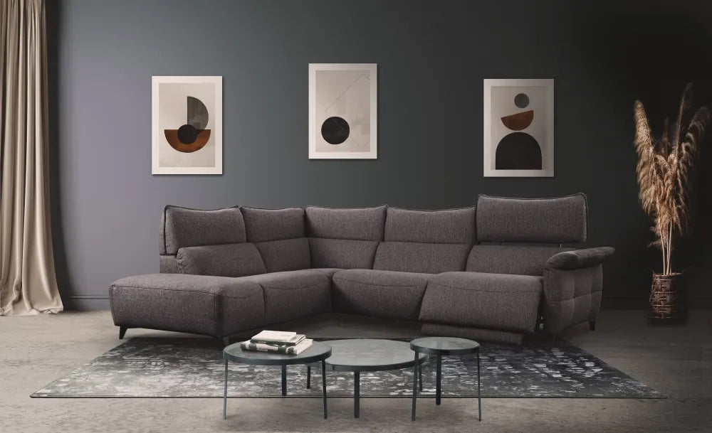 Coltar modulara cu recliner 293cm Challenger