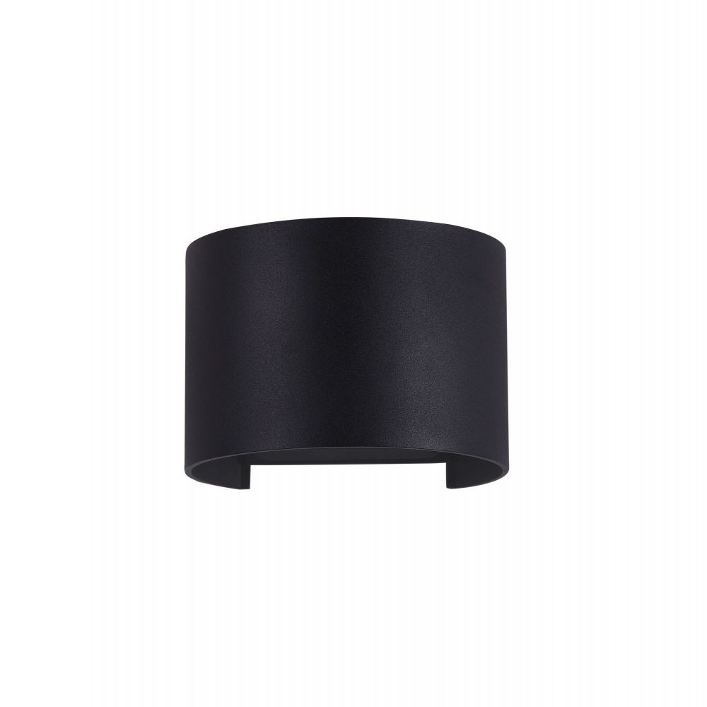 Aplica de perete pentru exterior din Metal Negru cu LED  L12x10xH10cm Fulton