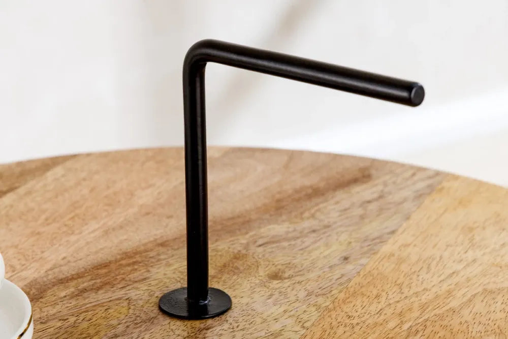 Masuta laterala din Lemn de mango Maro si Metal Negru L45xH50cm Simply clever