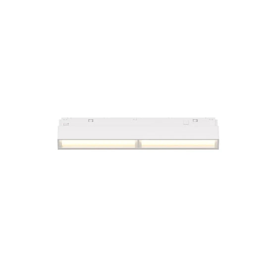 Spot pentru sina Exility din Aluminiu Alb H4.6xL21.9cm 12W 552lm 3000k Parete