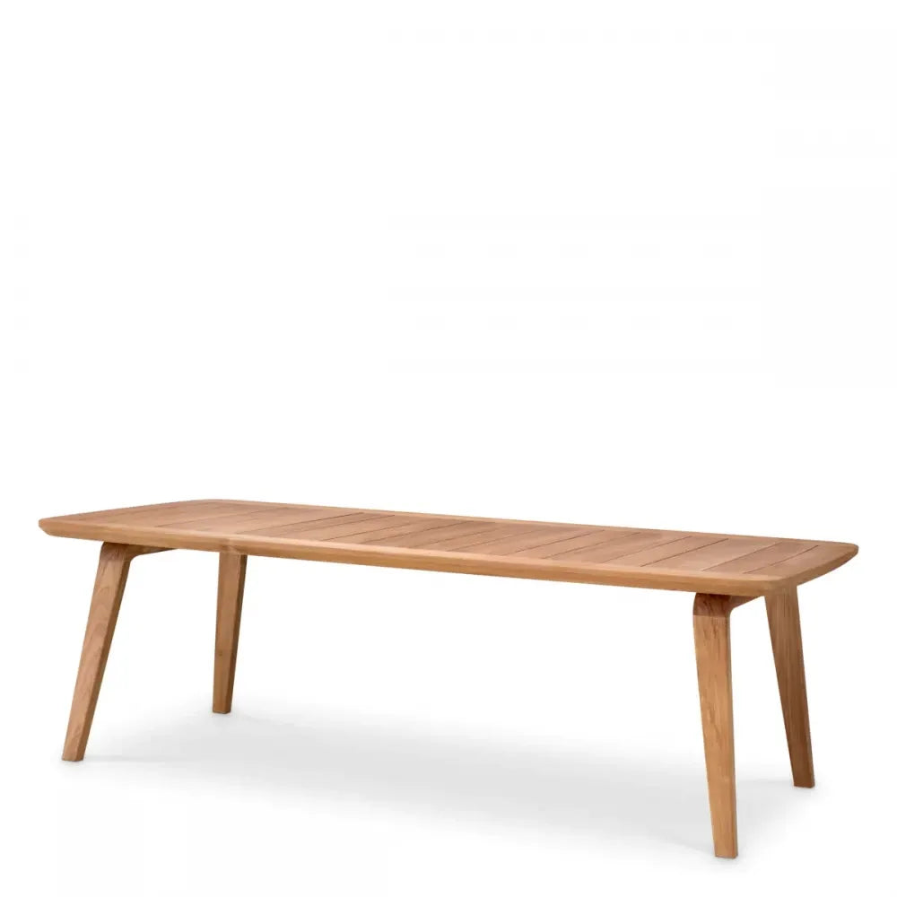 Masa de exterior din Lemn de tec Maro H76xL245cm Glover Eichholtz