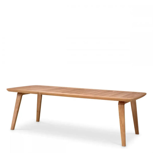 Masa de exterior din Lemn de tec Maro H76xL245cm Glover Eichholtz