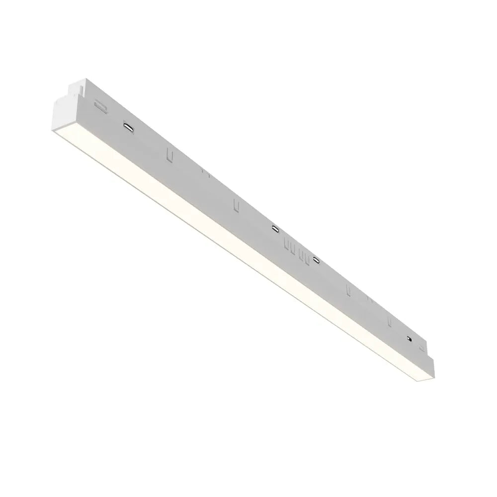 Spot dimabil pentru sina Exility incastrata din Aluminiu Alb H4xL60cm IP 20 24W 1500lm 3000-6000k Basis