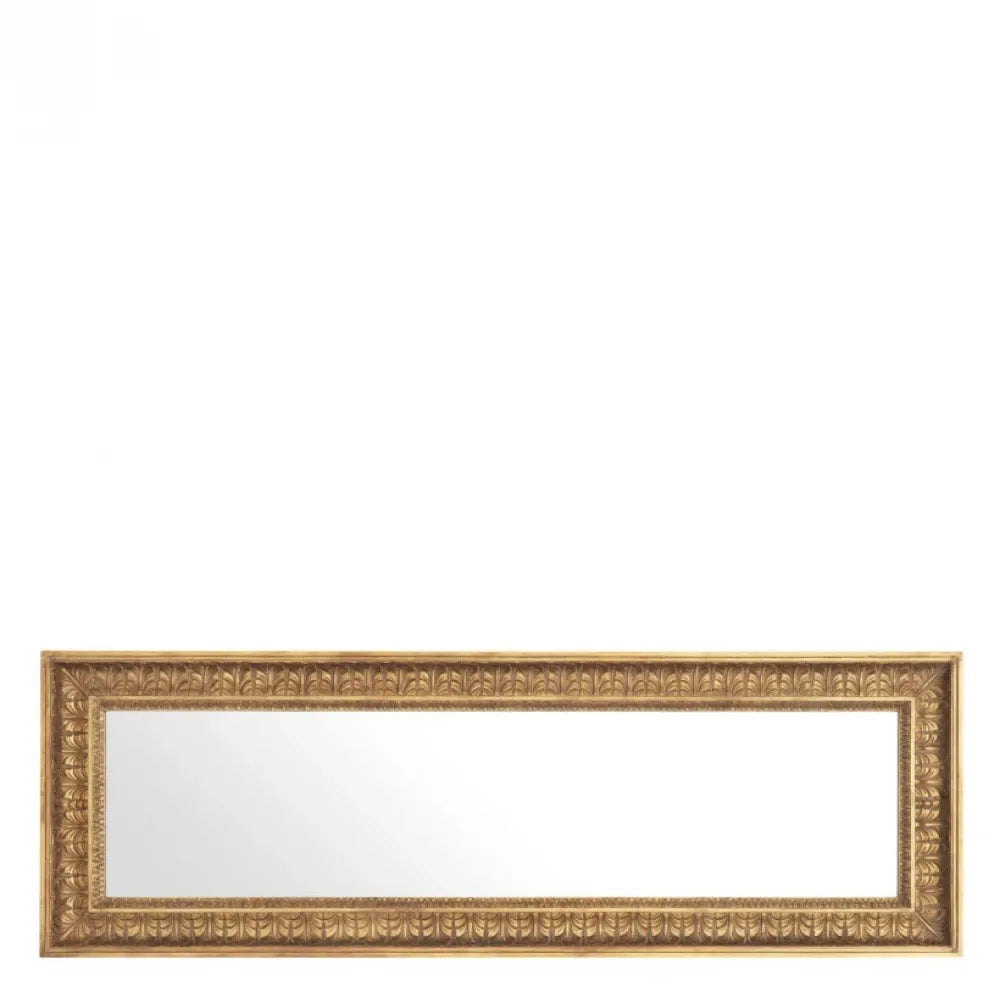 Oglinda cu rama din Lemn/Metal Auriu L57xH176cm Sahure L Eichholtz