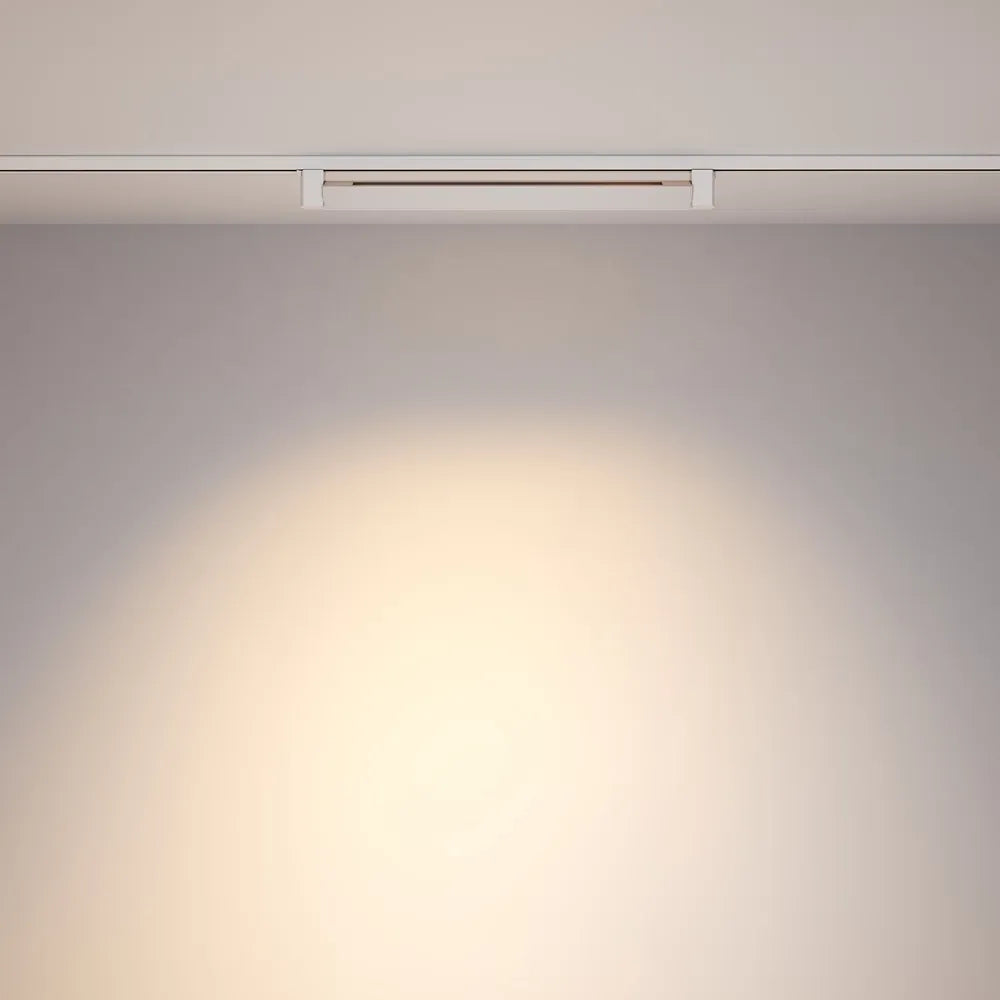 Spot dreptunghiular pentru sina Unity din Aluminiu Alb H6xL60cm IP 20 20W 1500lm 3000k Points Rot