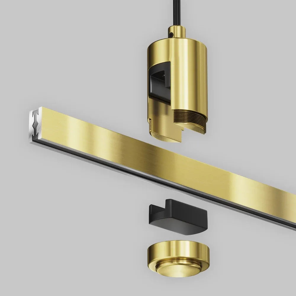 Cablu de suspensie cu priza de alimentare Flarity din Aluminiu Alama