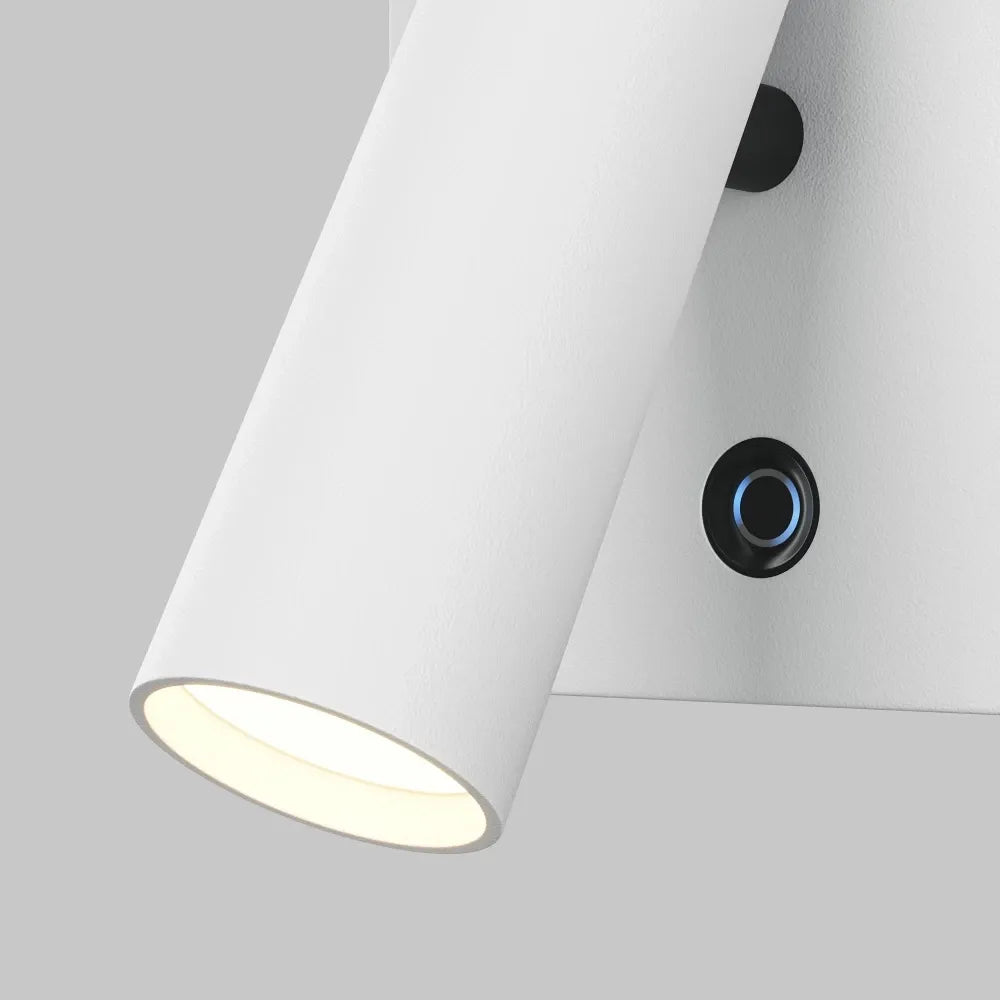 Aplica perete din Aluminiu Alb H11xL9cm Aron