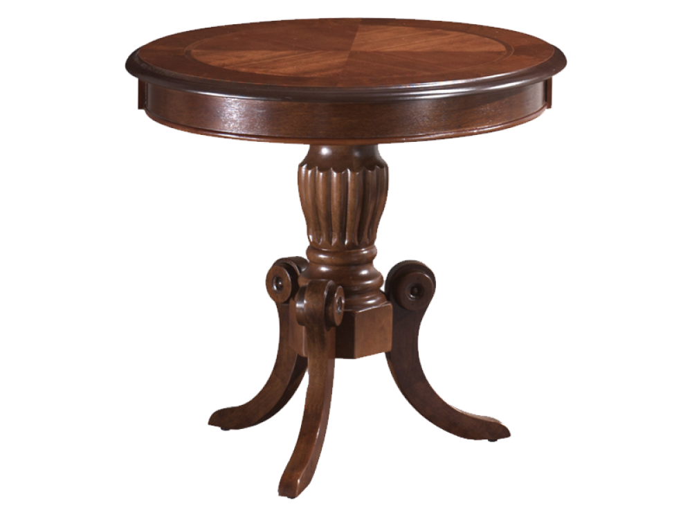 Masuta de cafea Rotunda din MDF Maro D60xH55cm Nevada