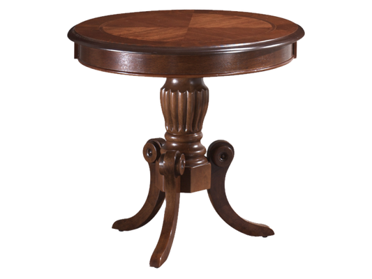 Masuta de cafea Rotunda din MDF Maro D60xH55cm Nevada