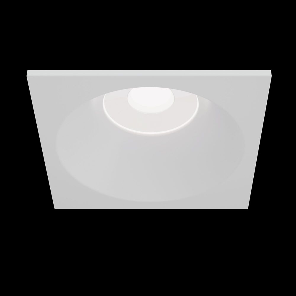 Spot incastra din Aluminiu Alb L9xH9cm Zoom