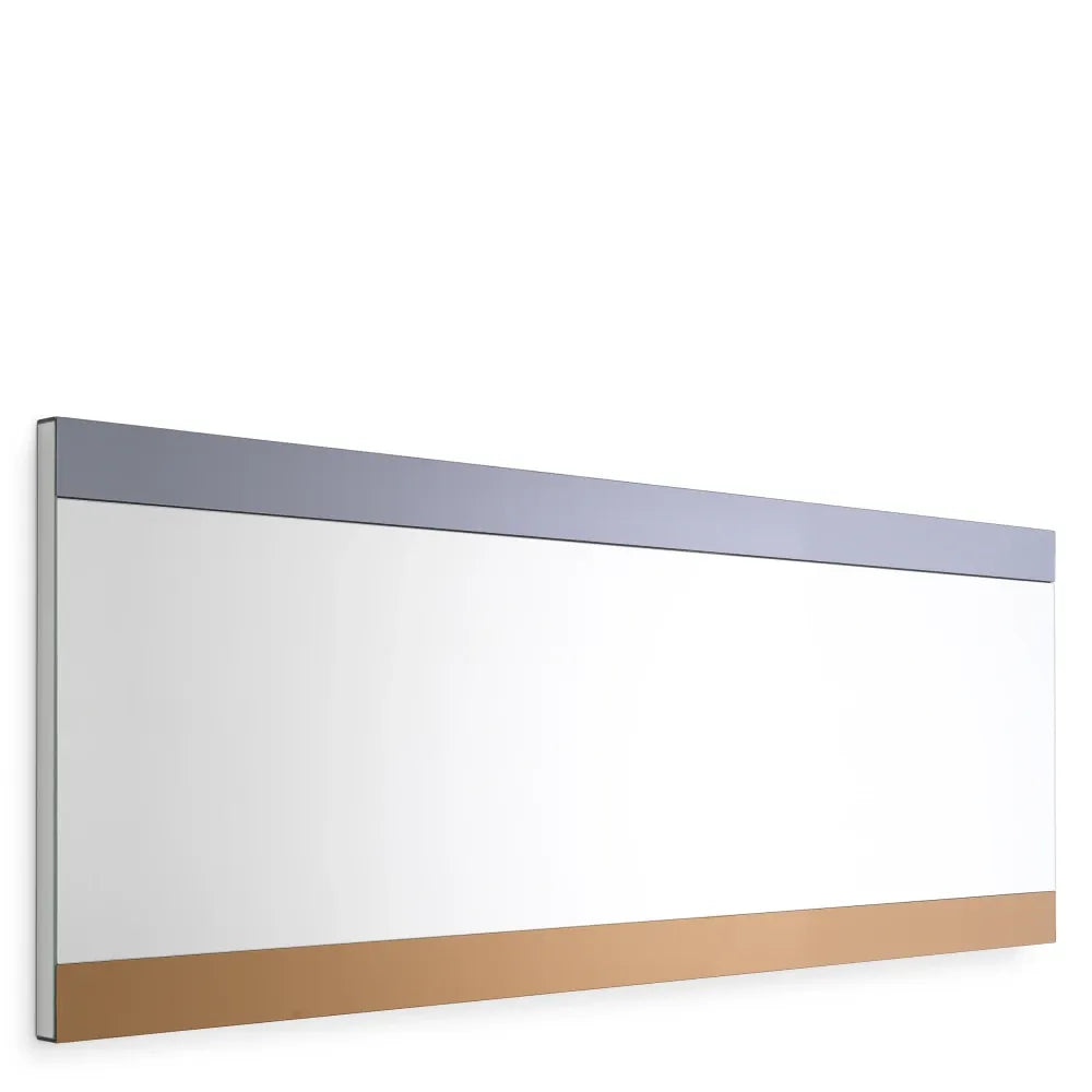 Oglinda cu rama din Sticla Multicolor L80xH220cm Cevio L Eichholtz