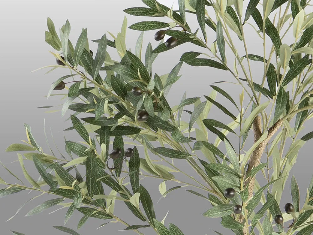 Maslin arificial din Plastic Verde L90xH180cm Olivo