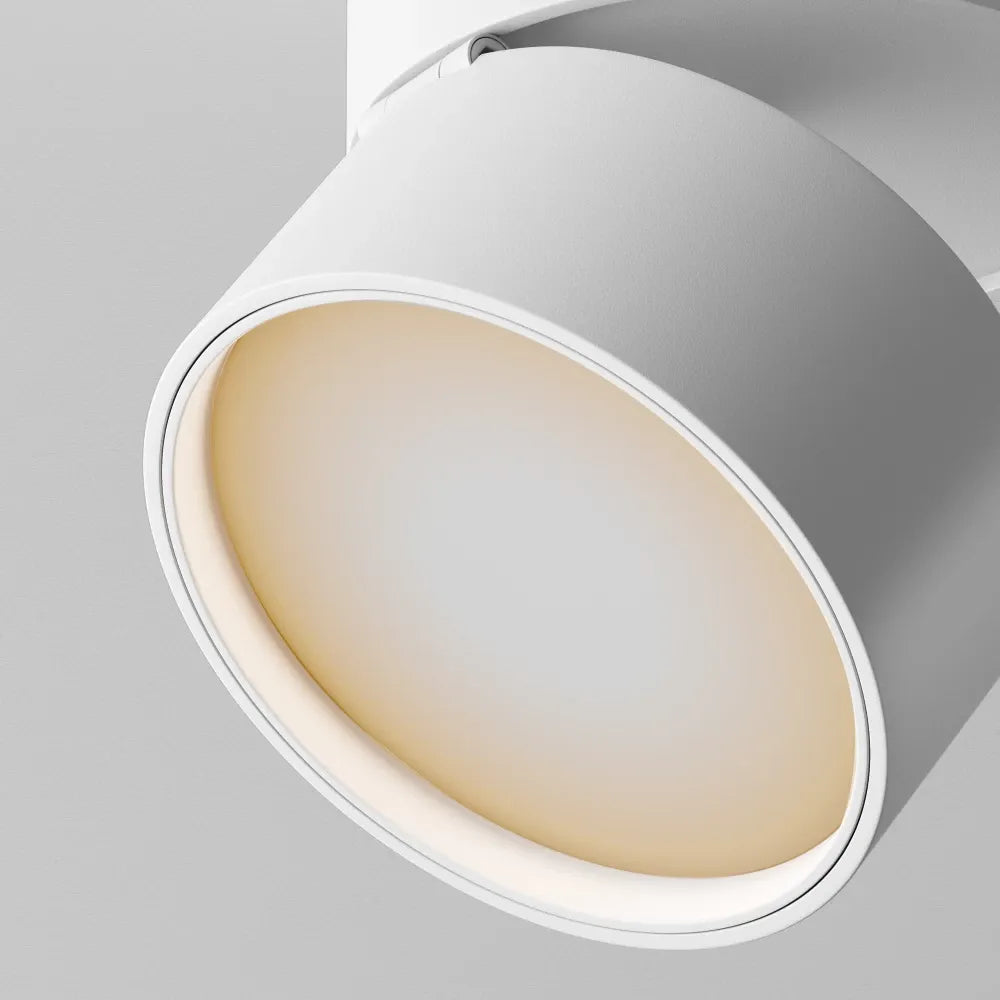 Spot pentru sina Unity din Aluminiu Alb H11xD8.5cm 12W 838lm 2700k ONDA