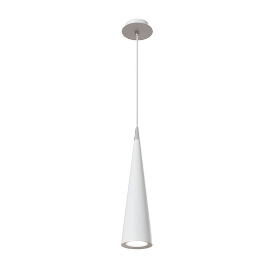 Pendul cu inaltime reglabila din Metal Alb D8xH180cm Nevill