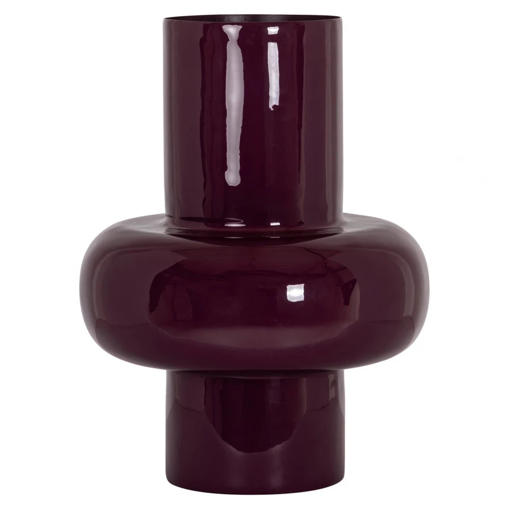 Vaza decorativa din Metal Rosu D34xH46cm Ashlyn Richmond Interiors
