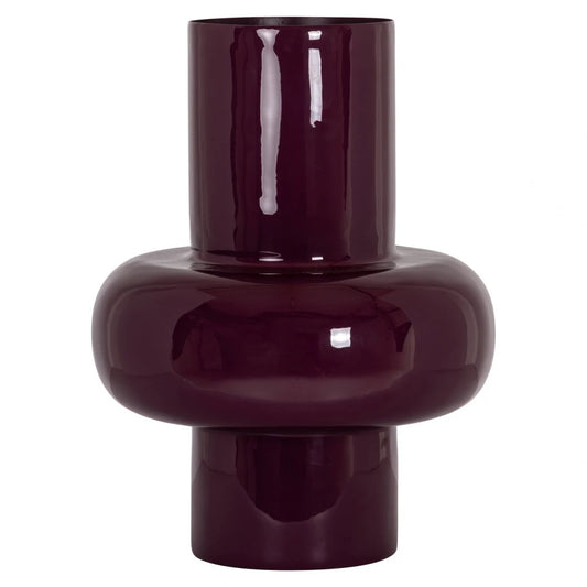 Vaza decorativa din Metal Rosu D34xH46cm Ashlyn Richmond Interiors